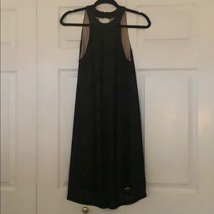 Black lace dress size medium